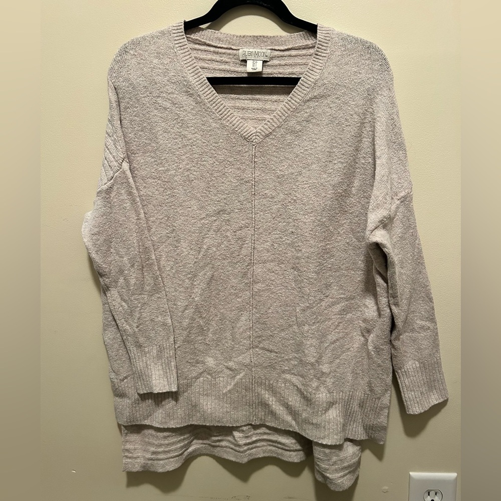 Ruby Moon Women’s Cream Knit Sweater S